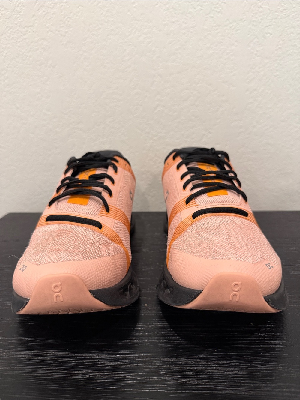 On Cloud Running Women's Size 11 Peach Orange Cloudtec Trainer W11 Workout Shoes - Picture 4 of 11